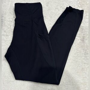 P'tula Black High-Waisted Leggings